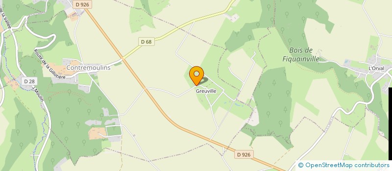 localisation de l'entreprise MONSIEUR THOMAS DENIS  CONTREMOULINS