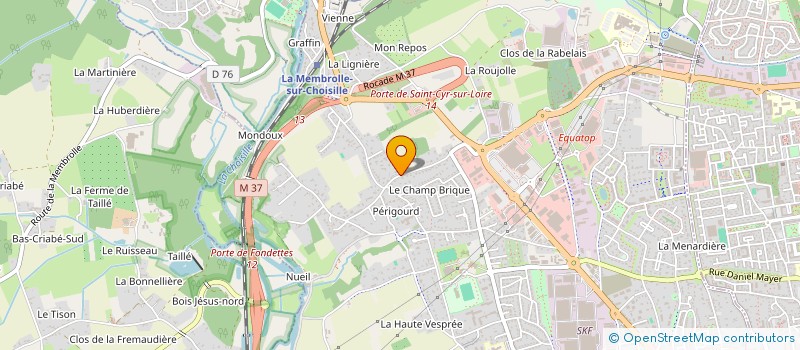 localisation de l'entreprise MONSIEUR THOMAS DENNEQUIN à SAINT-CYR-SUR-LOIRE