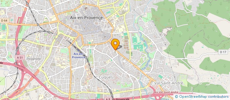 localisation de l'entreprise MONSIEUR THOMAS DENNEULIN à AIX-EN-PROVENCE