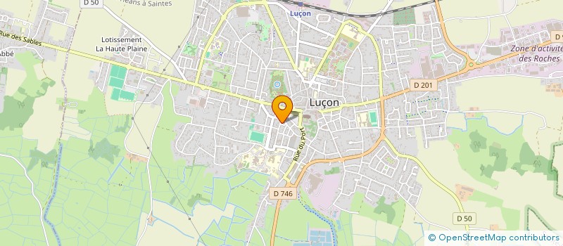 localisation de l'entreprise MONSIEUR THOMAS DEROUET à LUCON