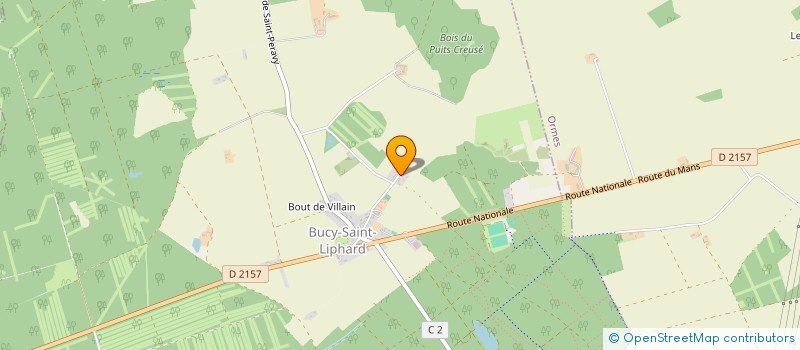 localisation de l'entreprise MONSIEUR THOMAS DERUDAS  BUCY-SAINT-LIPHARD