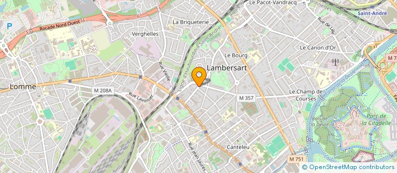 localisation de l'entreprise MONSIEUR THOMAS DERYCKE à LAMBERSART