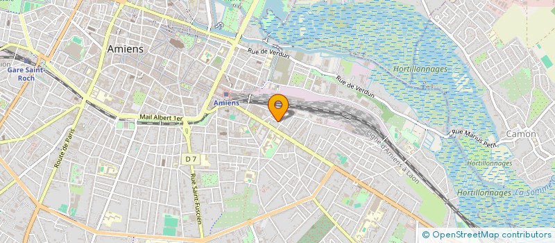 localisation de l'entreprise MONSIEUR THOMAS DESCATOIRE  AMIENS