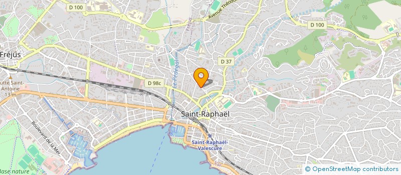 localisation de l'entreprise MONSIEUR THOMAS DESCHAMPS à SAINT-RAPHAEL