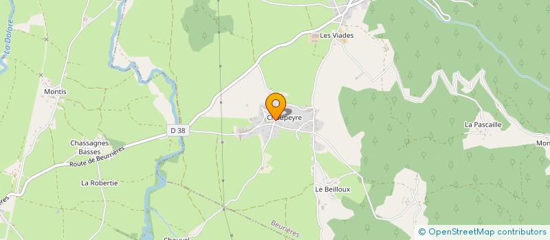 localisation de l'entreprise MONSIEUR THOMAS DESILLES à BEURRIERES