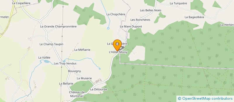 localisation de l'entreprise MONSIEUR THOMAS DESJARDIN à COULIMER