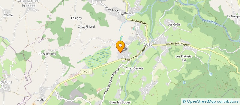 localisation de l'entreprise MONSIEUR THOMAS DESLANDES  CUSY