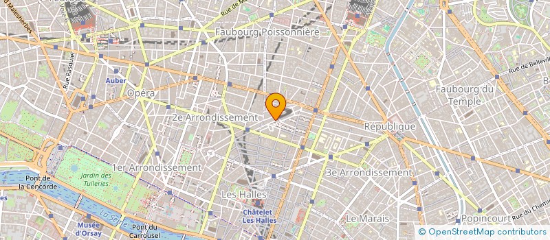 localisation de l'entreprise MONSIEUR THOMAS DESMETTRE  PARIS