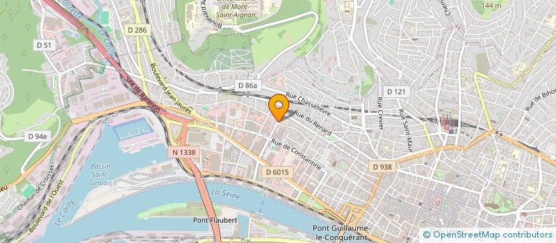 localisation de l'entreprise MONSIEUR THOMAS DESMETTRE  ROUEN