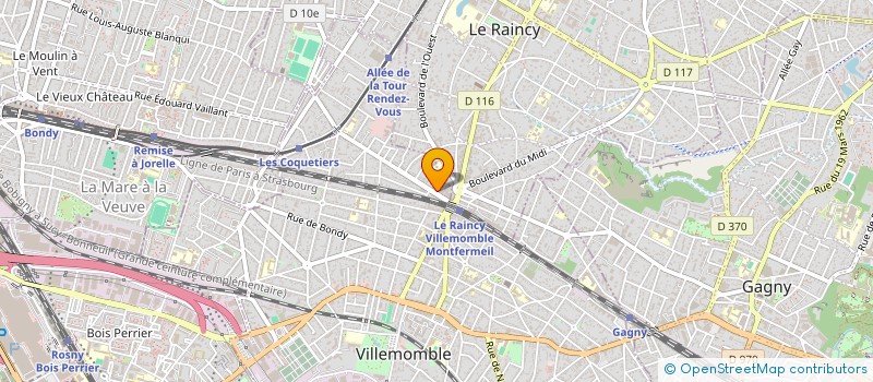 localisation de l'entreprise MONSIEUR THOMAS DESMOULINS  VILLEMOMBLE