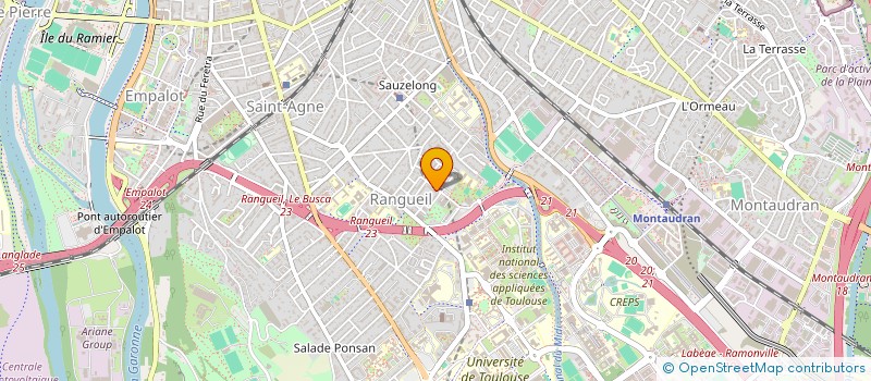 localisation de l'entreprise MONSIEUR THOMAS DESMOULINS à TOULOUSE