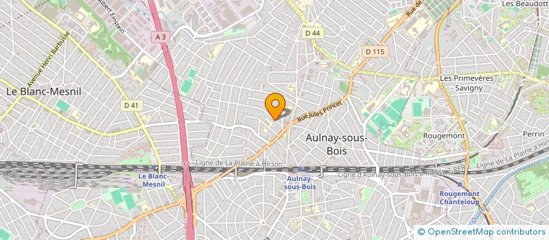 localisation de l'entreprise MONSIEUR THOMAS DESPRED  AULNAY-SOUS-BOIS