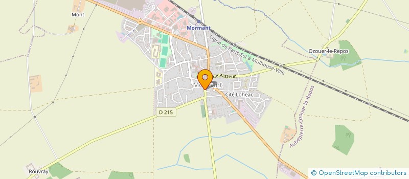 localisation de l'entreprise MONSIEUR THOMAS DESPREZ  MORMANT