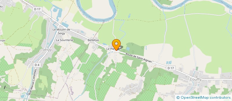 localisation de l'entreprise MONSIEUR THOMAS DESSART  COUFFY