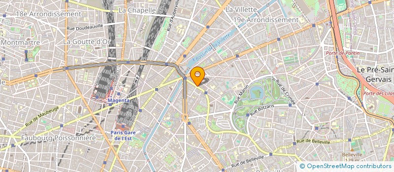 localisation de l'entreprise MONSIEUR THOMAS DESTOUCHES  PARIS