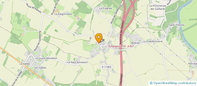 localisation de l'entreprise MONSIEUR THOMAS DETREMMERIE  ECURAT