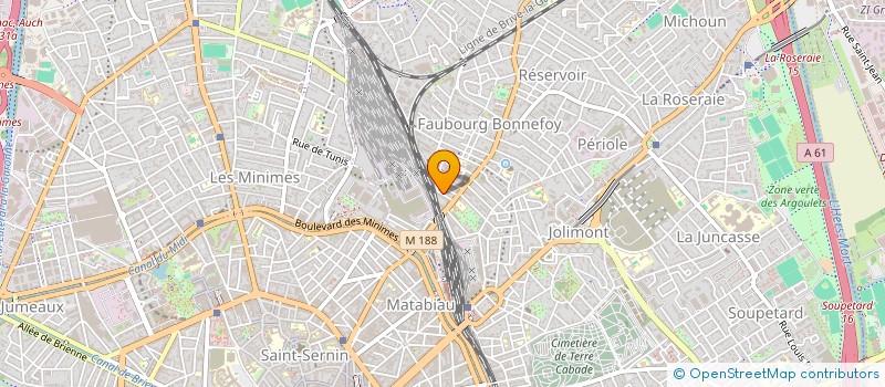 localisation de l'entreprise MONSIEUR THOMAS DEUDE à TOULOUSE
