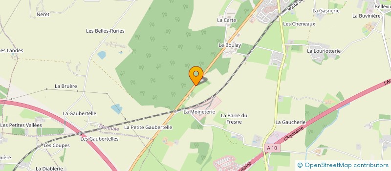 localisation de l'entreprise MONSIEUR THOMAS DEVOUGE  MONNAIE