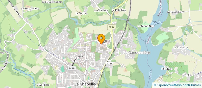 localisation de l'entreprise MONSIEUR THOMAS DEWAELE à LA CHAPELLE-SUR-ERDRE