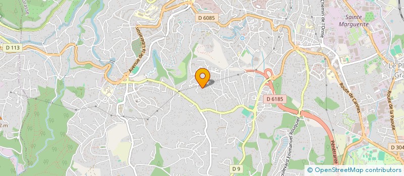 localisation de l'entreprise MONSIEUR THOMAS DI BIANCA  GRASSE