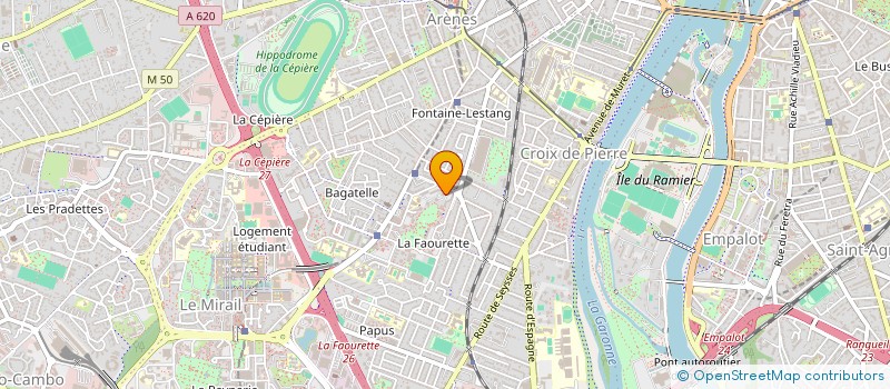 localisation de l'entreprise MONSIEUR THOMAS DINARO  TOULOUSE