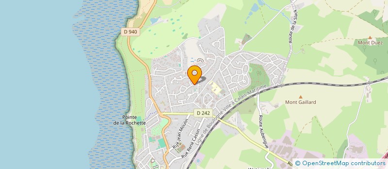 localisation de l'entreprise MONSIEUR THOMAS DITACROUTE  WIMEREUX