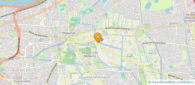 localisation de l'entreprise MONSIEUR THOMAS DJAOUANE  AVIGNON