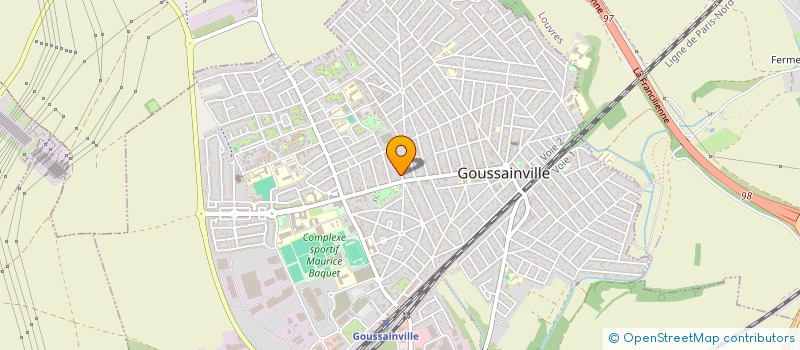 localisation de l'entreprise MONSIEUR THOMAS DJIENTCHEU KONGAPE  GOUSSAINVILLE