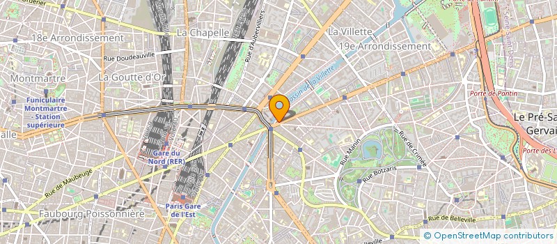 localisation de l'entreprise MONSIEUR THOMAS DODD  PARIS