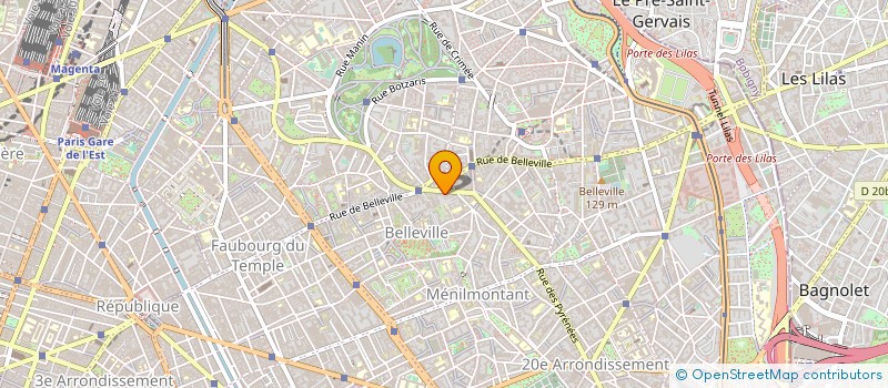 localisation de l'entreprise MONSIEUR THOMAS DODIN à PARIS