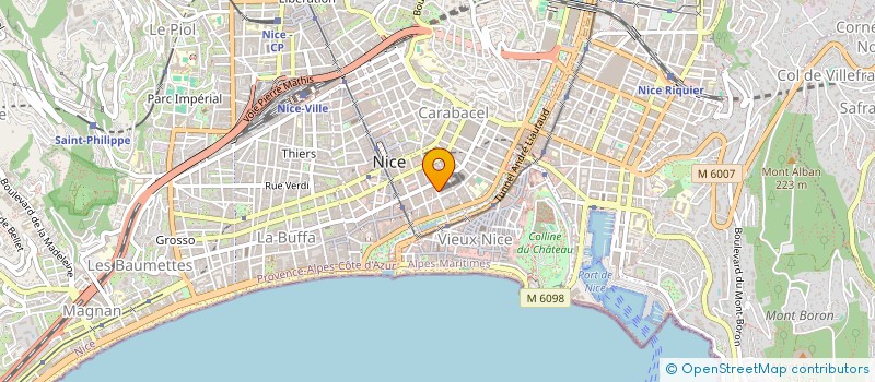 localisation de l'entreprise MONSIEUR THOMAS DODOUSSIAN  NICE