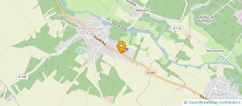 localisation de l'entreprise MONSIEUR THOMAS DOGUET à VILLEMEUX-SUR-EURE