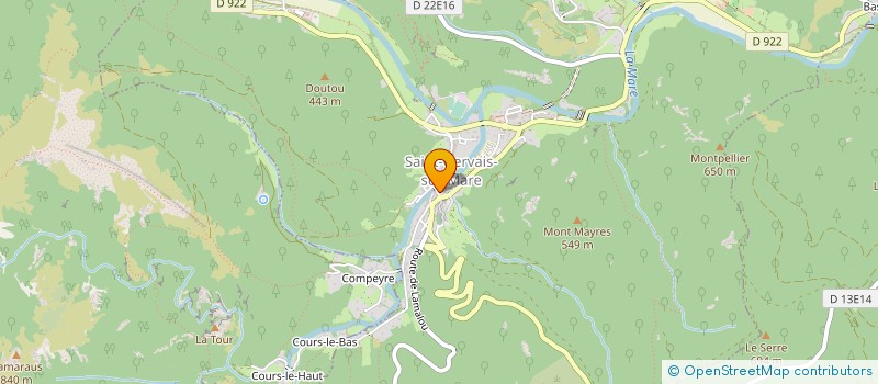 localisation de l'entreprise MONSIEUR THOMAS DOMISE  SAINT-GERVAIS-SUR-MARE