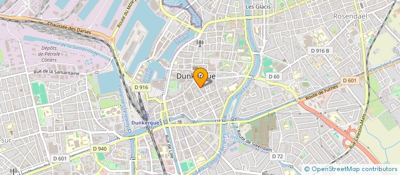 localisation de l'entreprise MONSIEUR THOMAS DOMMARTIN à DUNKERQUE