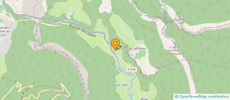 localisation de l'entreprise MONSIEUR THOMAS DONNET  CHATELUS