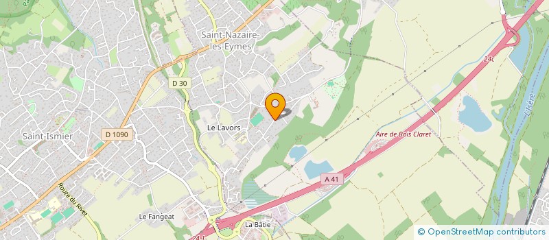 localisation de l'entreprise MONSIEUR THOMAS DORY  SAINT-NAZAIRE-LES-EYMES