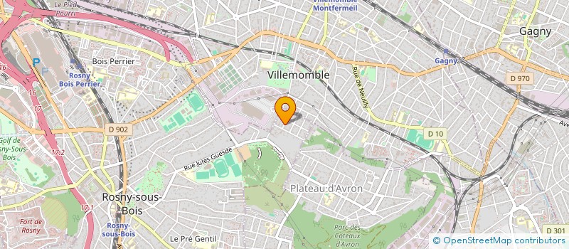 localisation de l'entreprise MONSIEUR THOMAS DOS ANJOS à ROSNY-SOUS-BOIS
