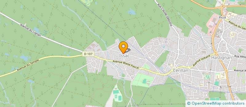 localisation de l'entreprise MONSIEUR THOMAS DRAVIGNEY  SAINT-MEDARD-EN-JALLES