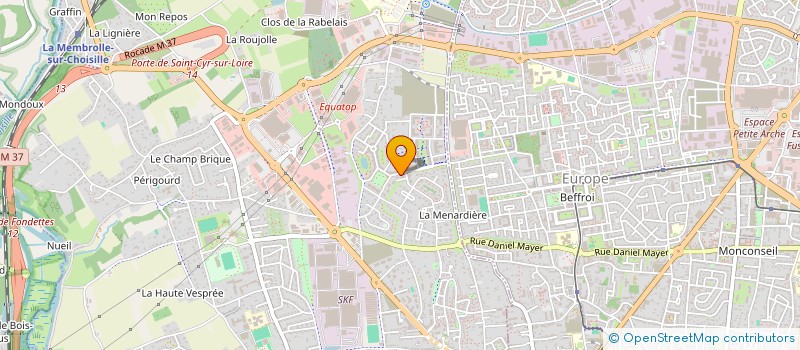 localisation de l'entreprise MONSIEUR THOMAS DRAVIGNY  SAINT-CYR-SUR-LOIRE