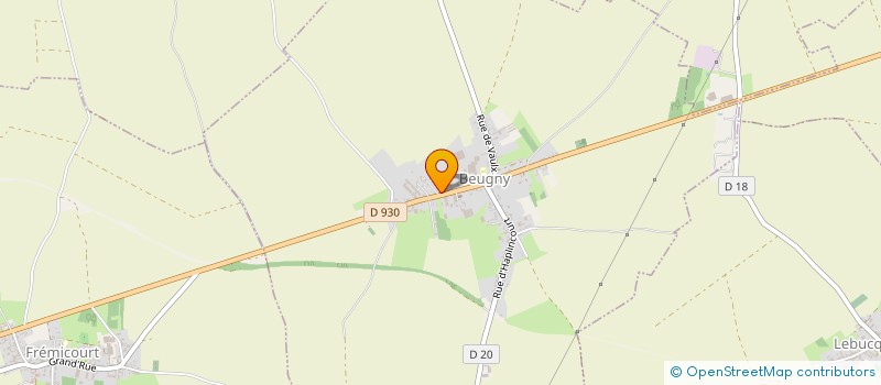 localisation de l'entreprise MONSIEUR THOMAS DREUX  BEUGNY