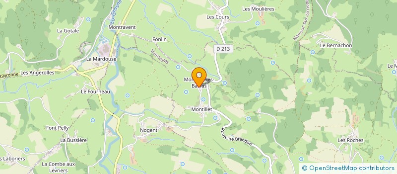 localisation de l'entreprise MONSIEUR THOMAS DROIN  TRAMAYES