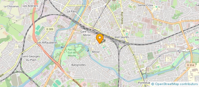 localisation de l'entreprise MONSIEUR THOMAS DRONNE  LE MANS