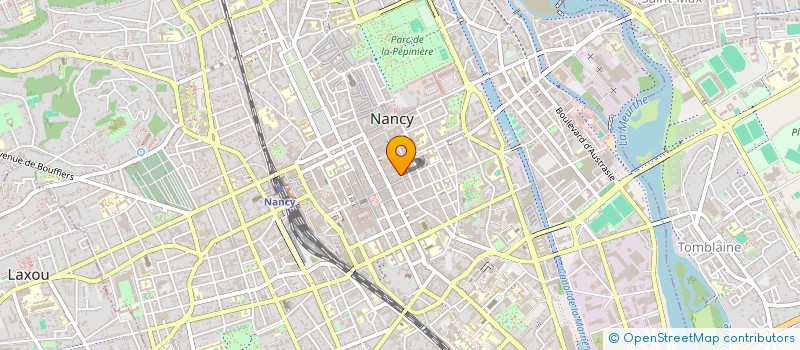 localisation de l'entreprise MONSIEUR THOMAS DROUANT  NANCY