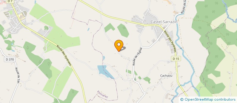 localisation de l'entreprise MONSIEUR THOMAS DRUON  CASTEL-SARRAZIN