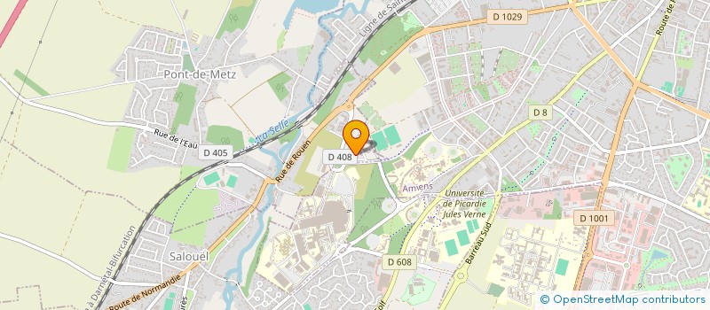 localisation de l'entreprise MONSIEUR THOMAS DRYHYNYEZ  PONT-DE-METZ