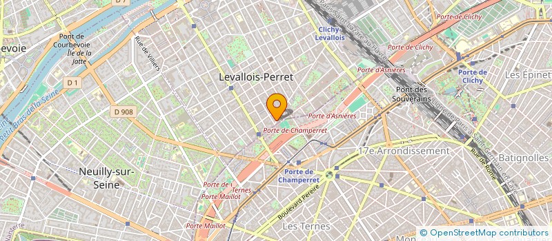 localisation de l'entreprise MONSIEUR THOMAS DU PONT DE COMPIEGNE à LEVALLOIS-PERRET