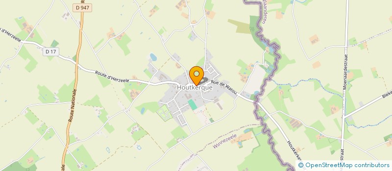 localisation de l'entreprise MONSIEUR THOMAS DUBOIS à HOUTKERQUE