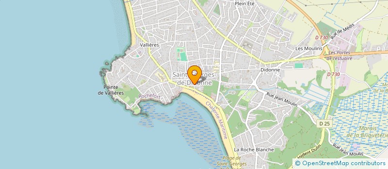 localisation de l'entreprise MONSIEUR THOMAS DUBOIS  SAINT-GEORGES-DE-DIDONNE