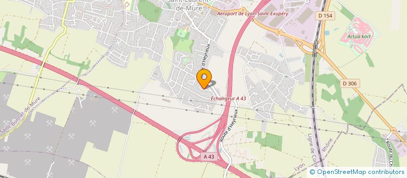 localisation de l'entreprise MONSIEUR THOMAS DUBOST  SAINT-LAURENT-DE-MURE