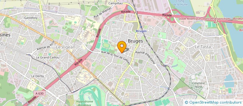 localisation de l'entreprise MONSIEUR THOMAS DUBREUIL à BRUGES